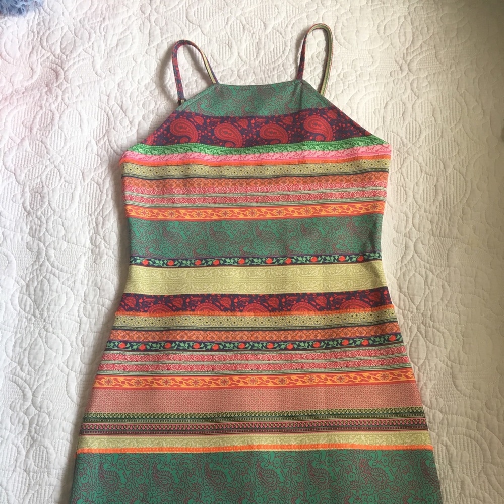 MinkPink High Neck Dress Size Small